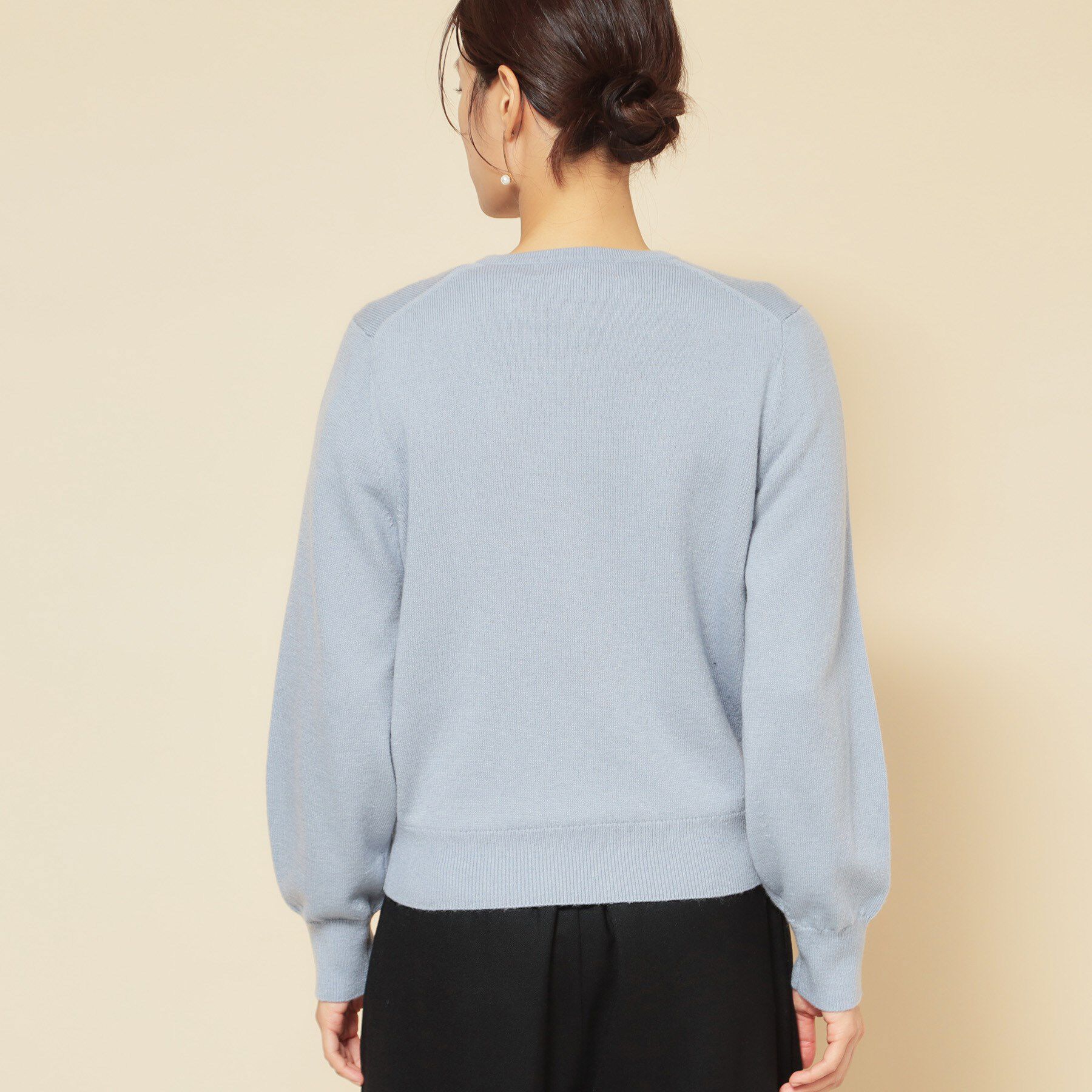 SunaUna「【刺繍】クラフトカーディガン」|カーディガン|