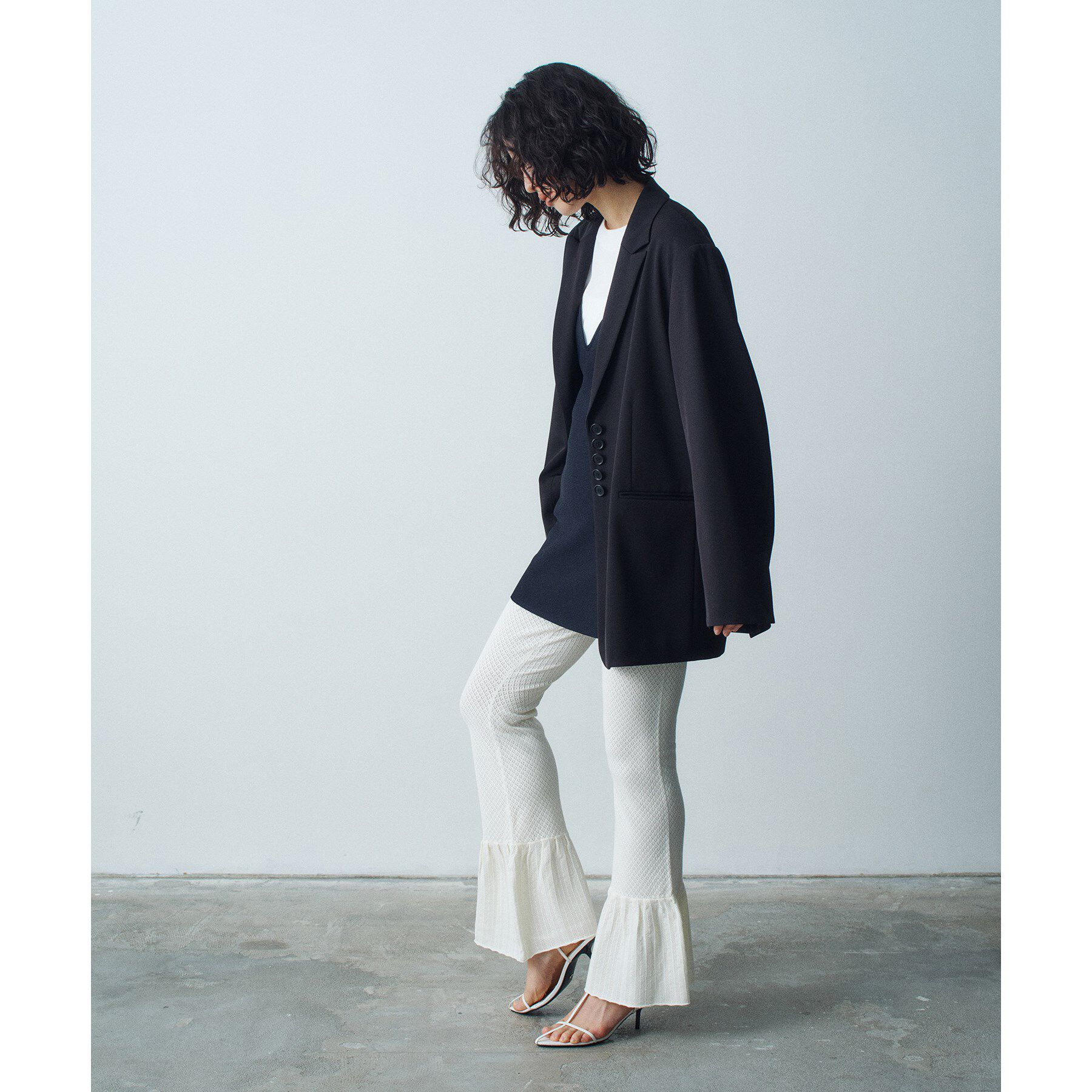 CODE A「lace knit pants」|その他|