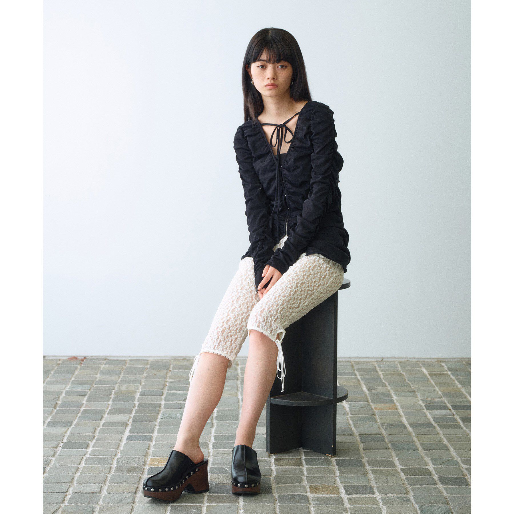 CODE A「lace leggings」|その他|