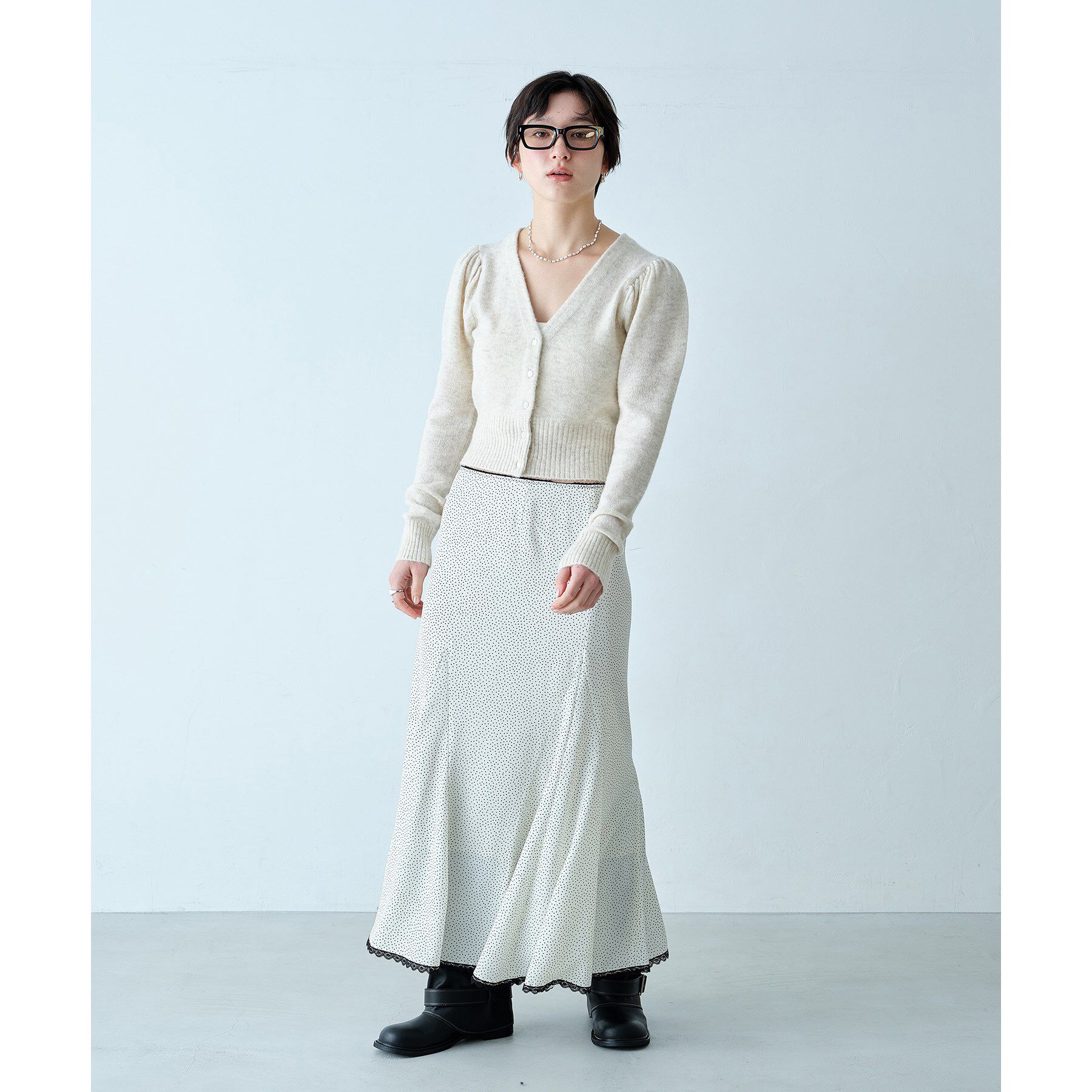 CODE A「femi dot skirt」|スカート|