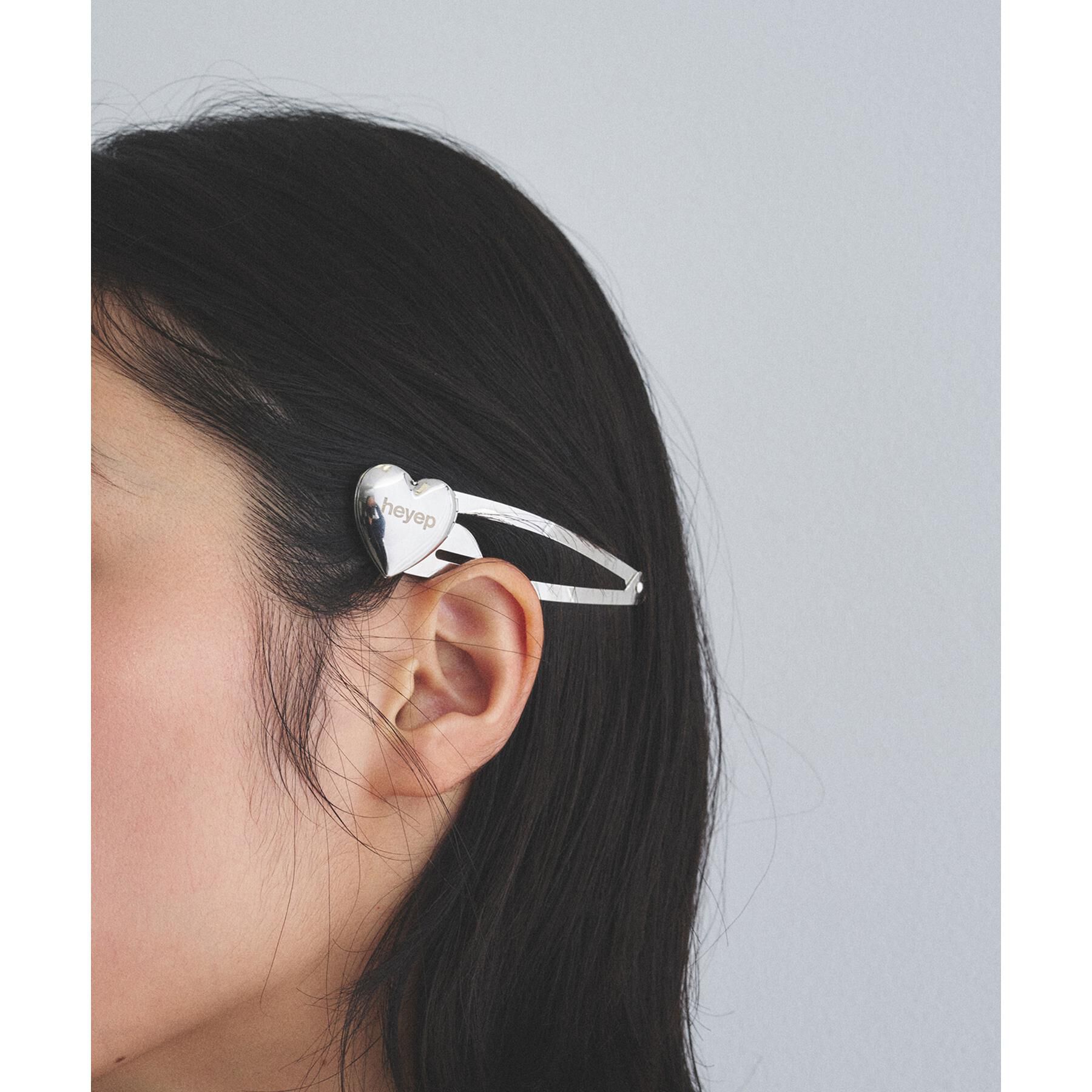 CODE A「◆heyep｜Heart Locket Hair Clips-2Piece Set」|その他|