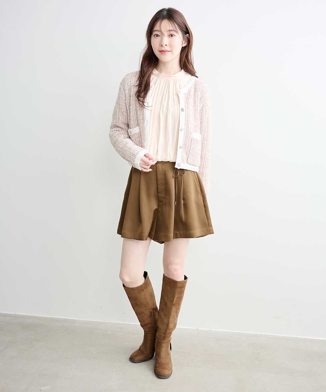 COCO DEAL「サテンタックショートパンツ」|その他|