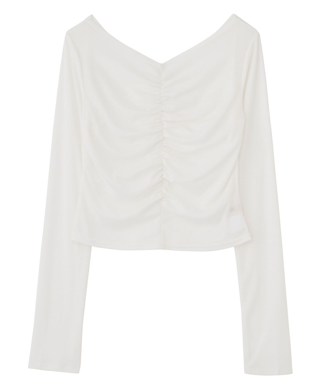 COCO DEAL「ギャザーデザインカットソー」|Tシャツ・カットソー|オフ