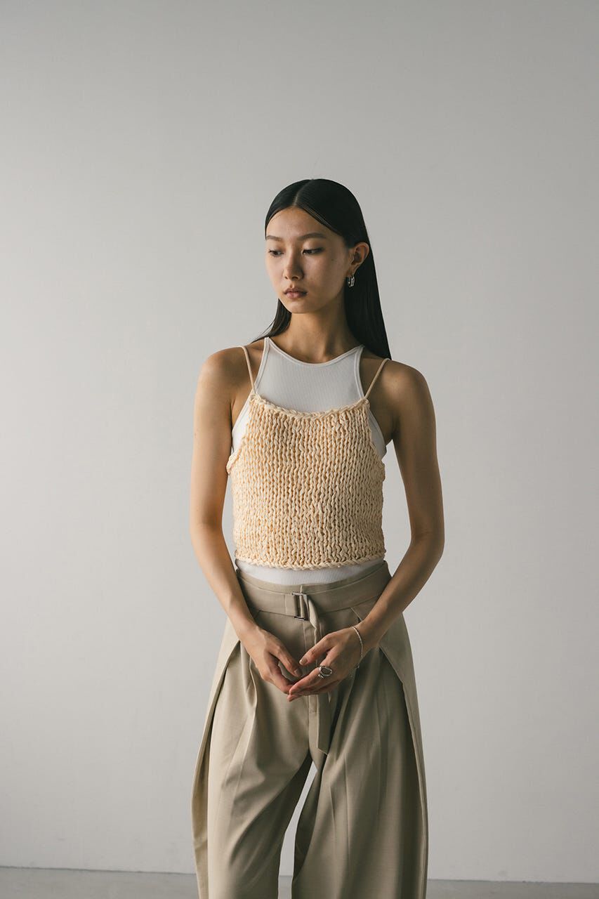 STYLEMIXER「ハンドメイドニットビスチェ」|キャミソール|