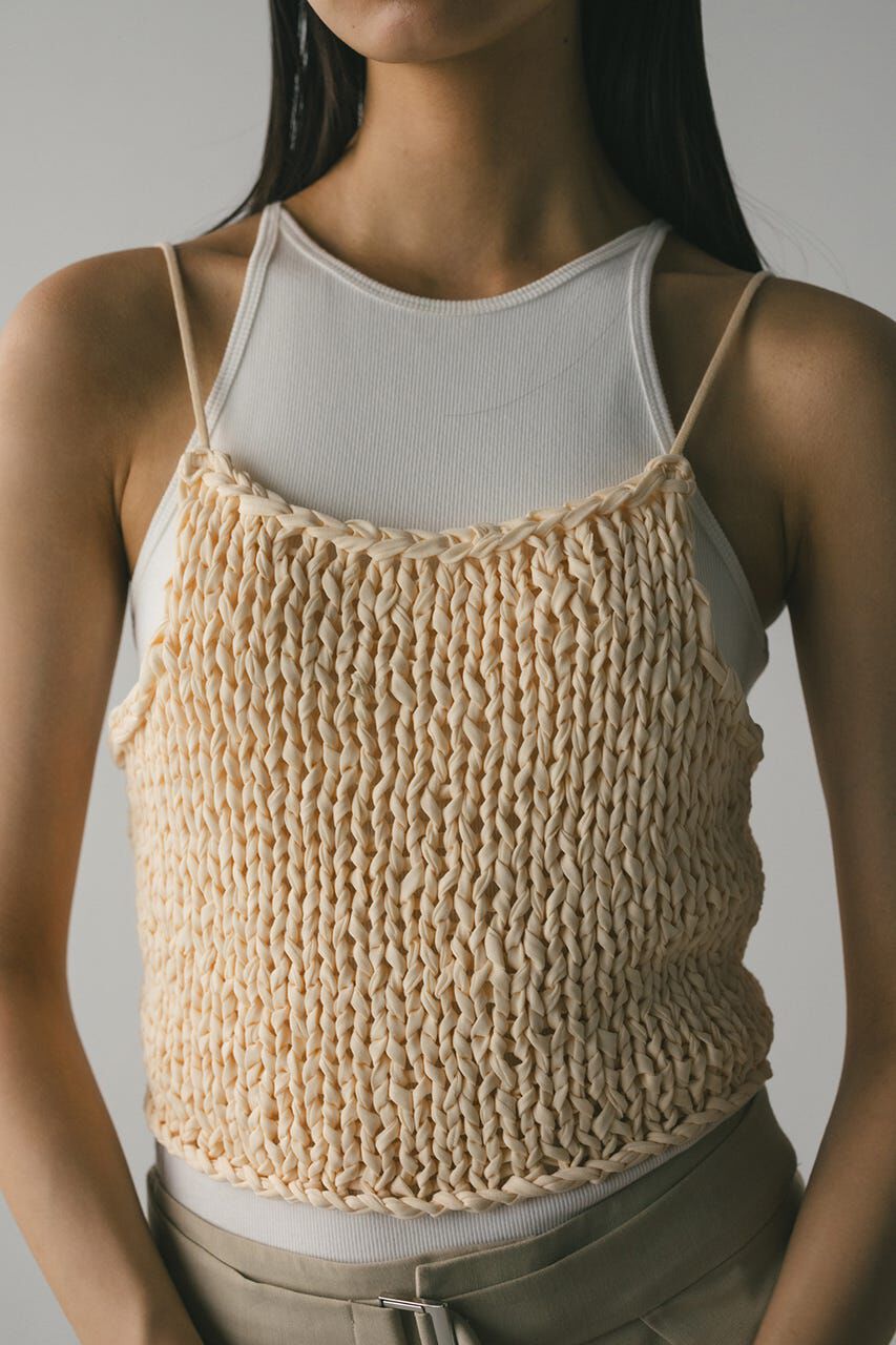 STYLEMIXER「ハンドメイドニットビスチェ」|キャミソール|