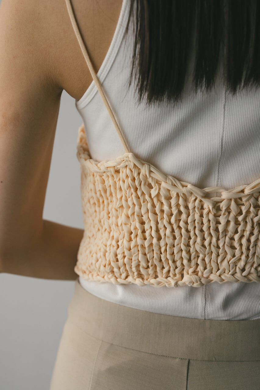 STYLEMIXER「ハンドメイドニットビスチェ」|キャミソール|