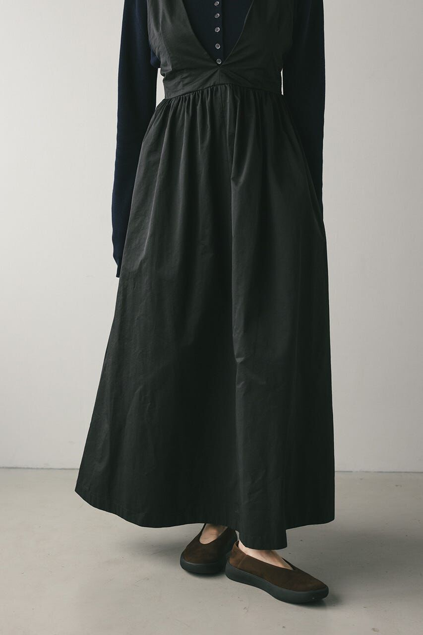 STYLEMIXER「ディープVジャンパースカート」|ワンピース|