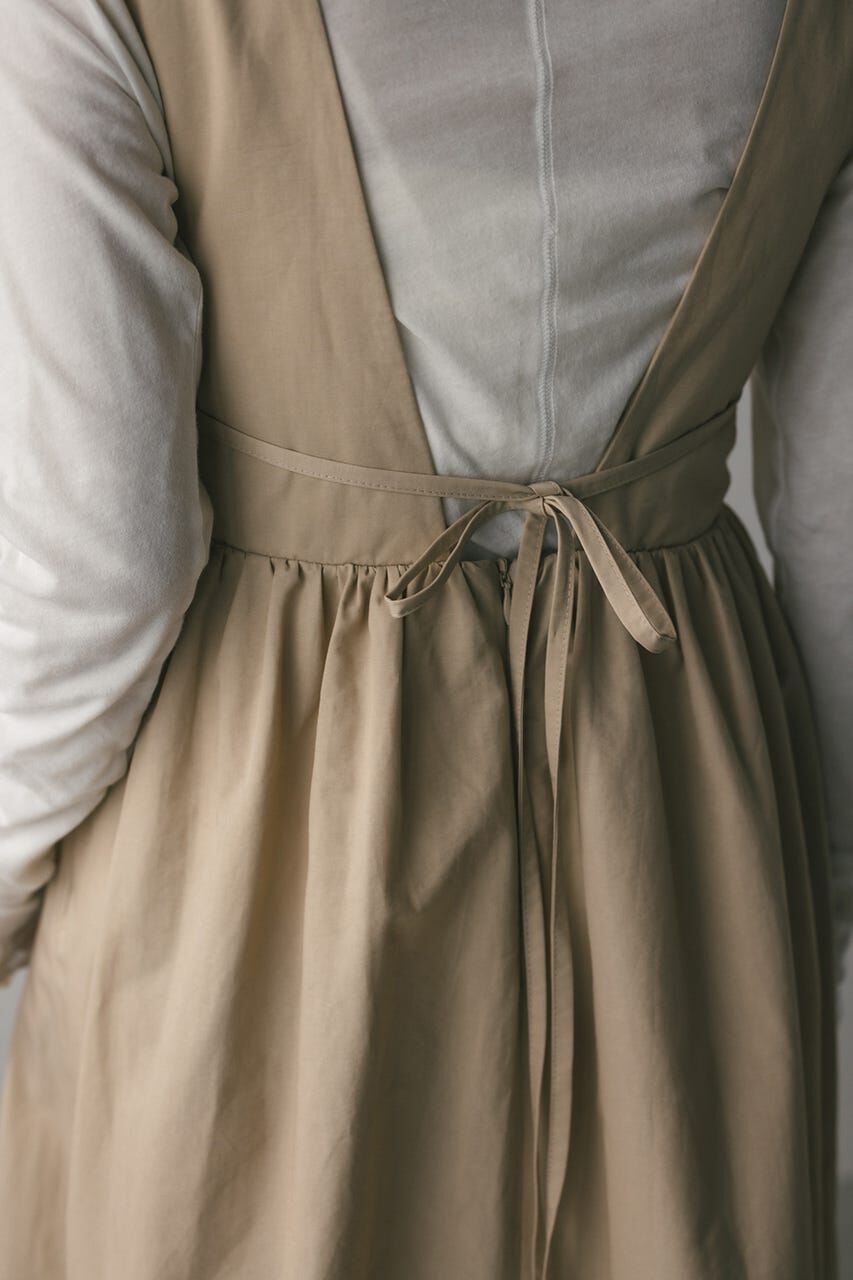 STYLEMIXER「ディープVジャンパースカート」|ワンピース|