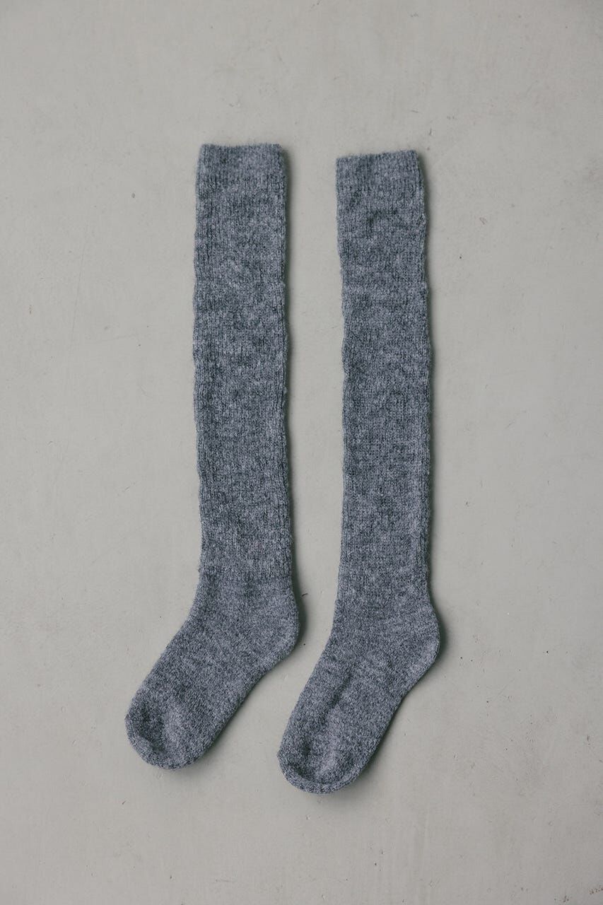 STYLEMIXER「ソフトリブハイソックス」|その他|GRY