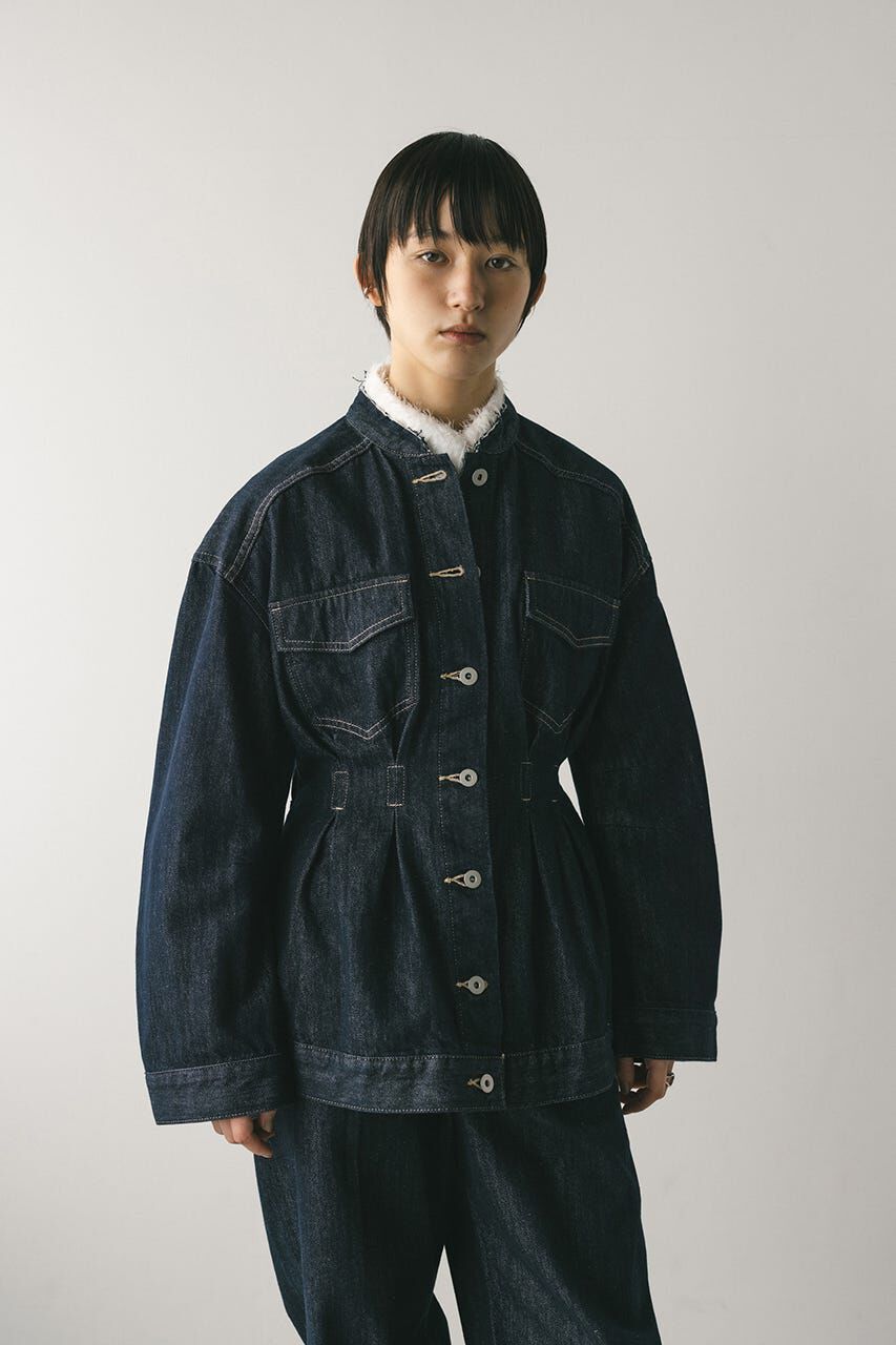 STYLEMIXER「ペプラムデニムジャケット」|デニムジャケット|