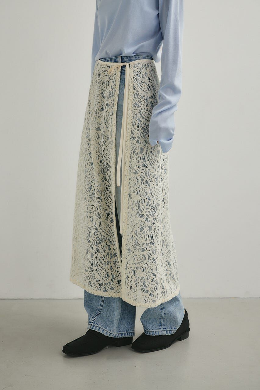 STYLEMIXER「ニュアンスレースラップスカーフ」|その他|IVOY3