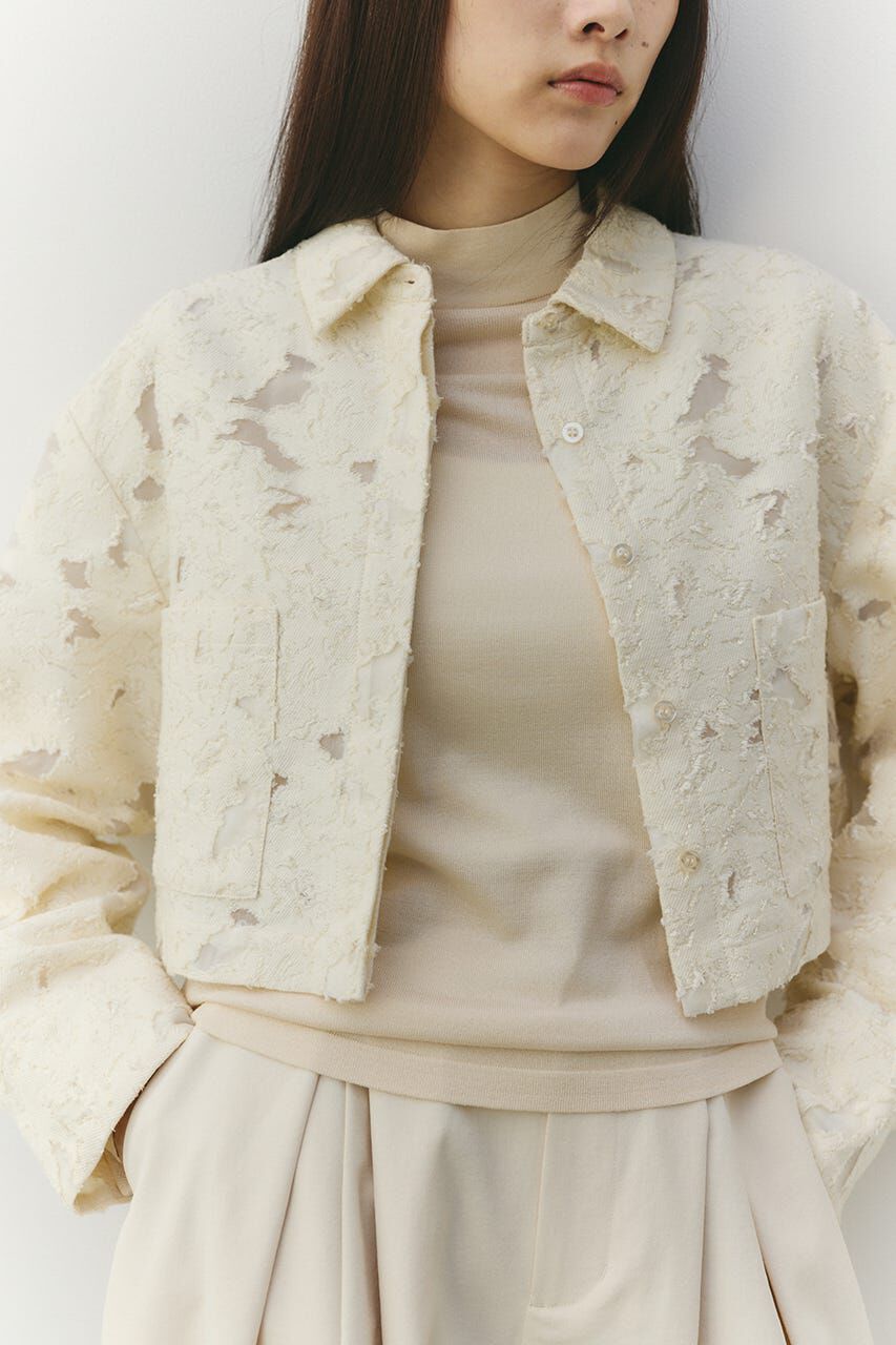 STYLEMIXER「ジャガードショートジャケット」|シャツ・ブラウス|