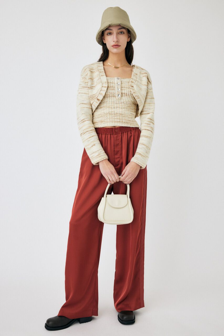 MOUSSY「SATIN  LINE パンツ」|その他|