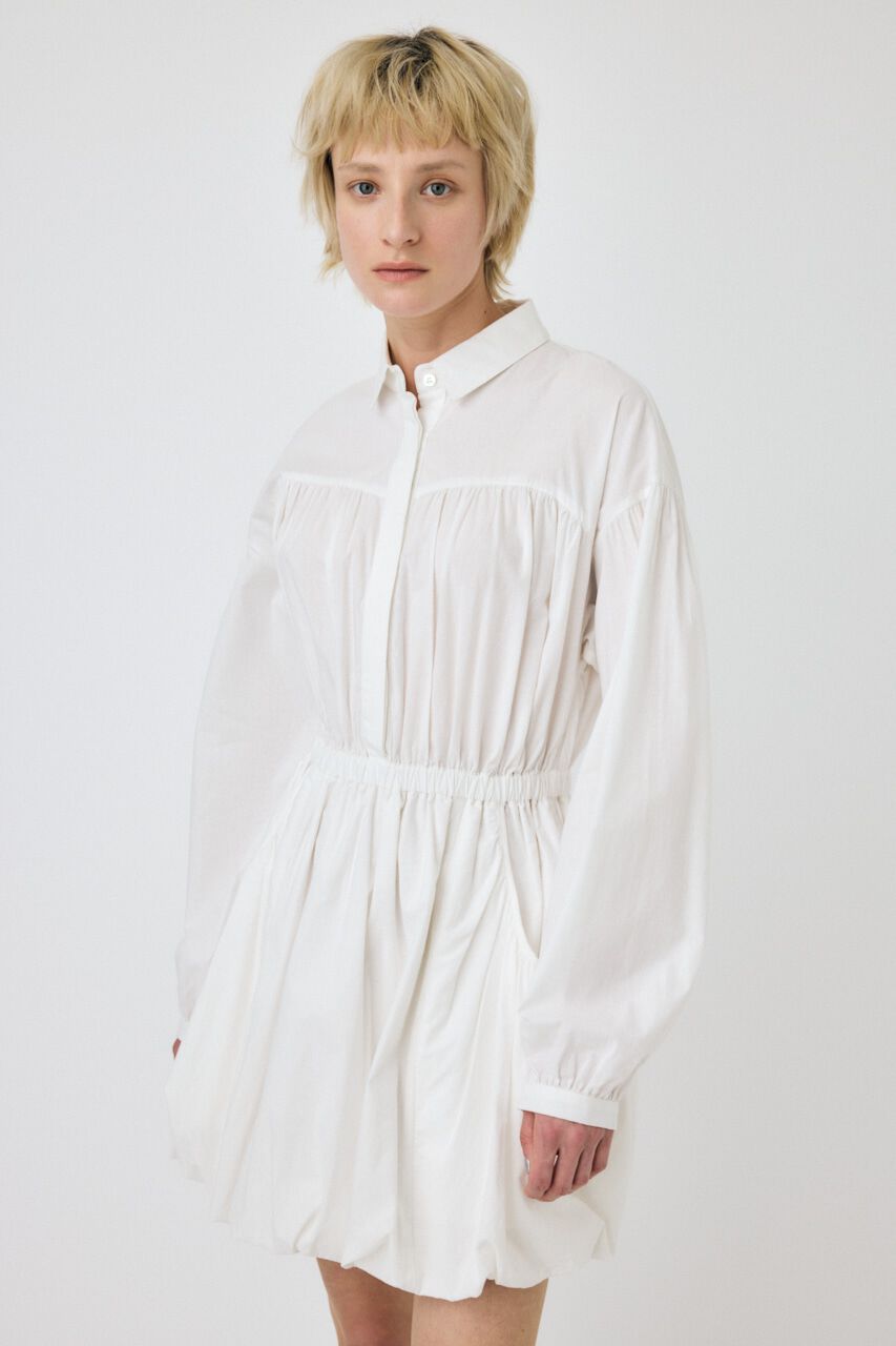 MOUSSY「BALLOON SHIRT ドレス」|ワンピース|