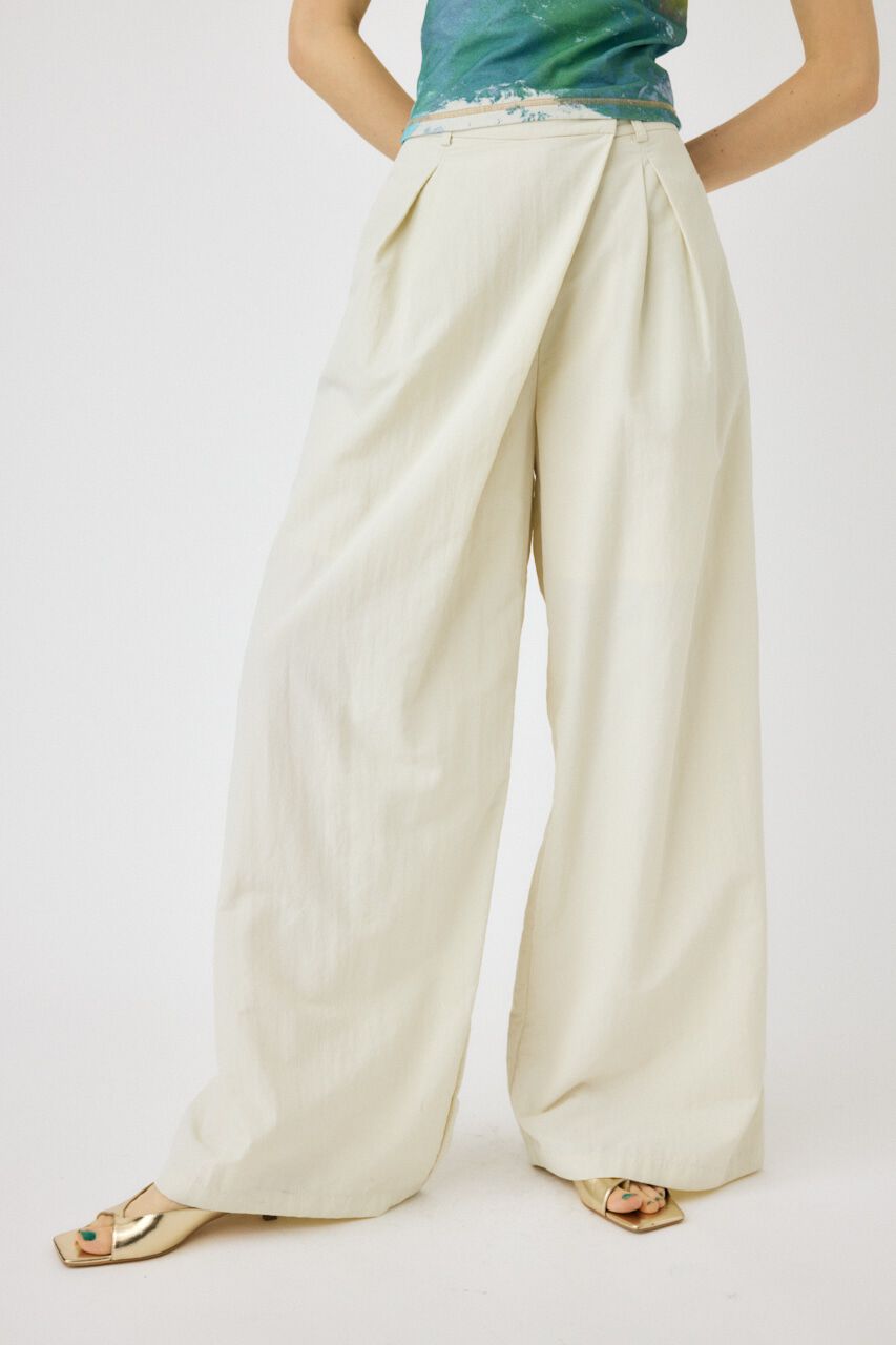 MOUSSY「WRAP WIDE パンツ」|その他|