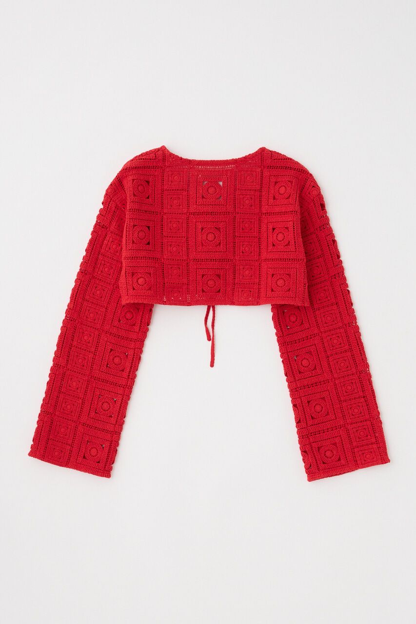 MOUSSY「CROCHET カーディガン」|カーディガン|