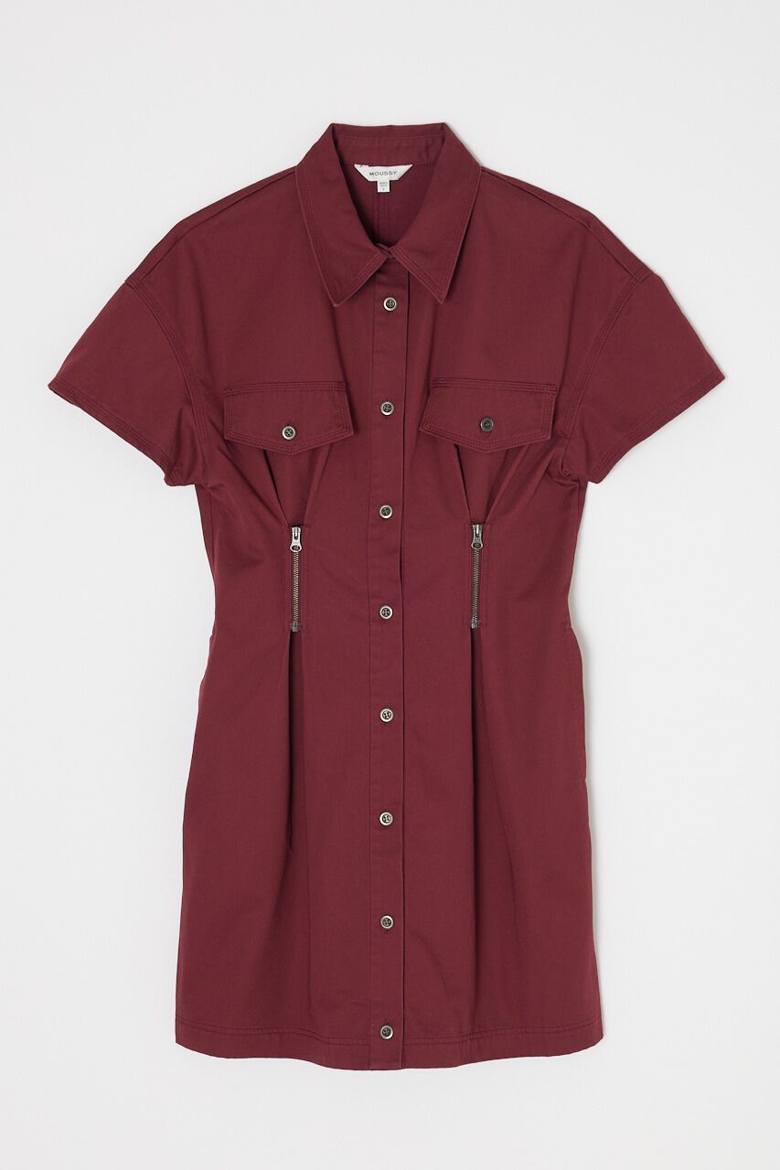 MOUSSY「WAIST ZIP UP ドレス」|ワンピース|