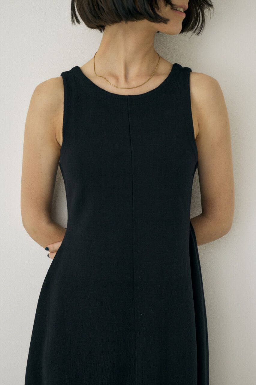 MOUSSY「ノースリーブニットワンピース　オーガニックコットン使用」|ワンピース|