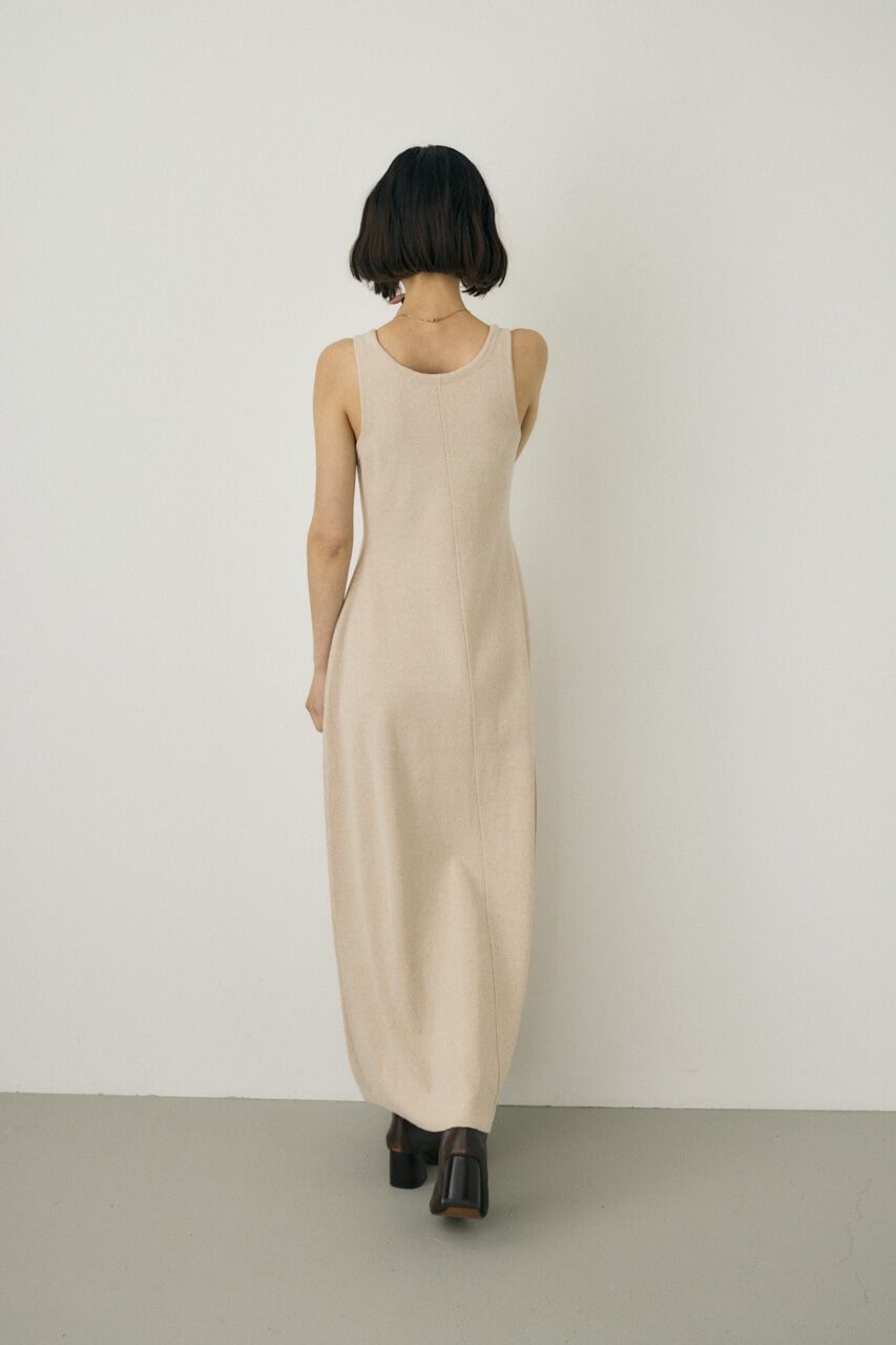MOUSSY「ノースリーブニットワンピース　オーガニックコットン使用」|ワンピース|