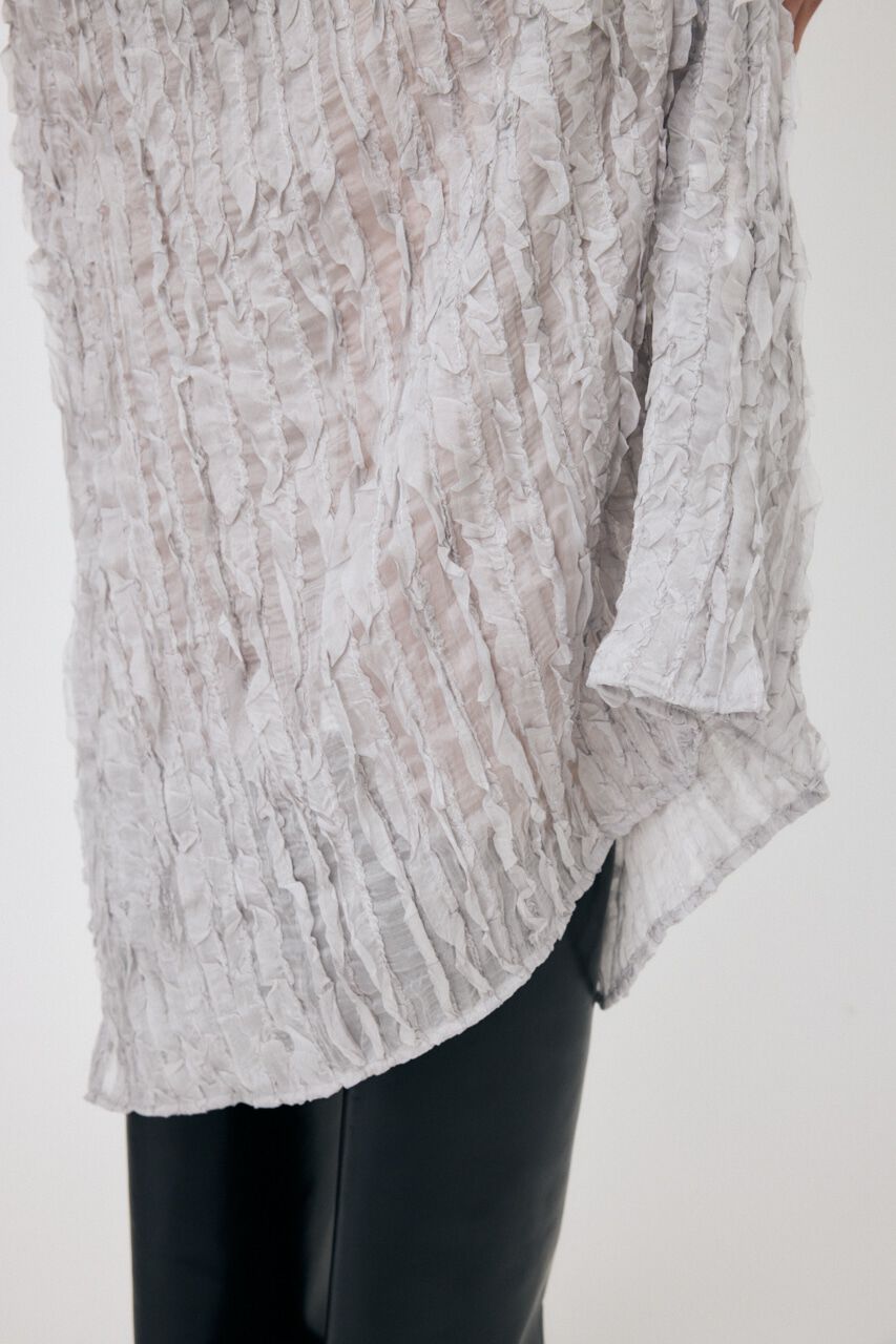 MOUSSY「SHEER FRILL キャミドレス」|ワンピース|