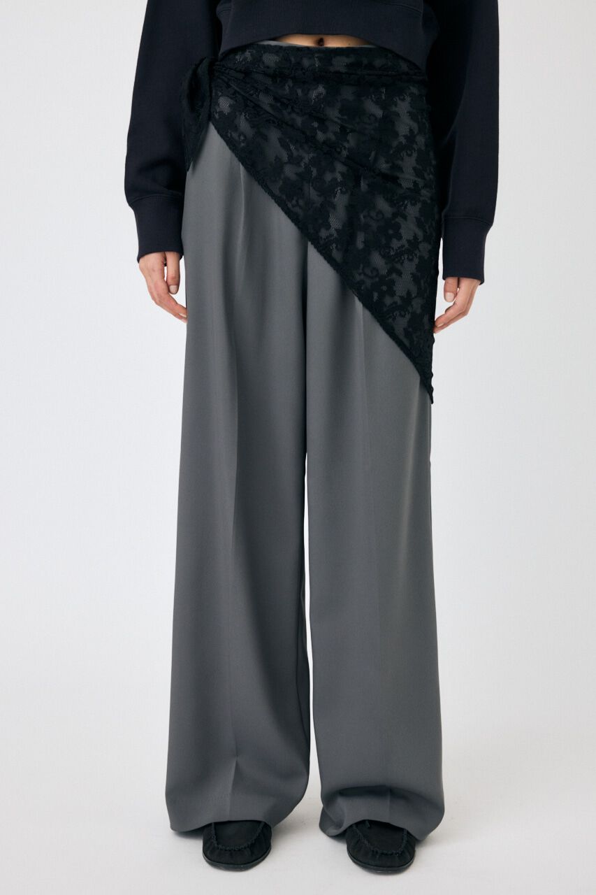 MOUSSY「LACE SCARF トラウザーズ」|その他|