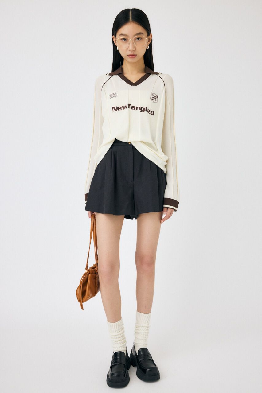 MOUSSY「KNIT ゲームシャツ」|ニット・セーター|