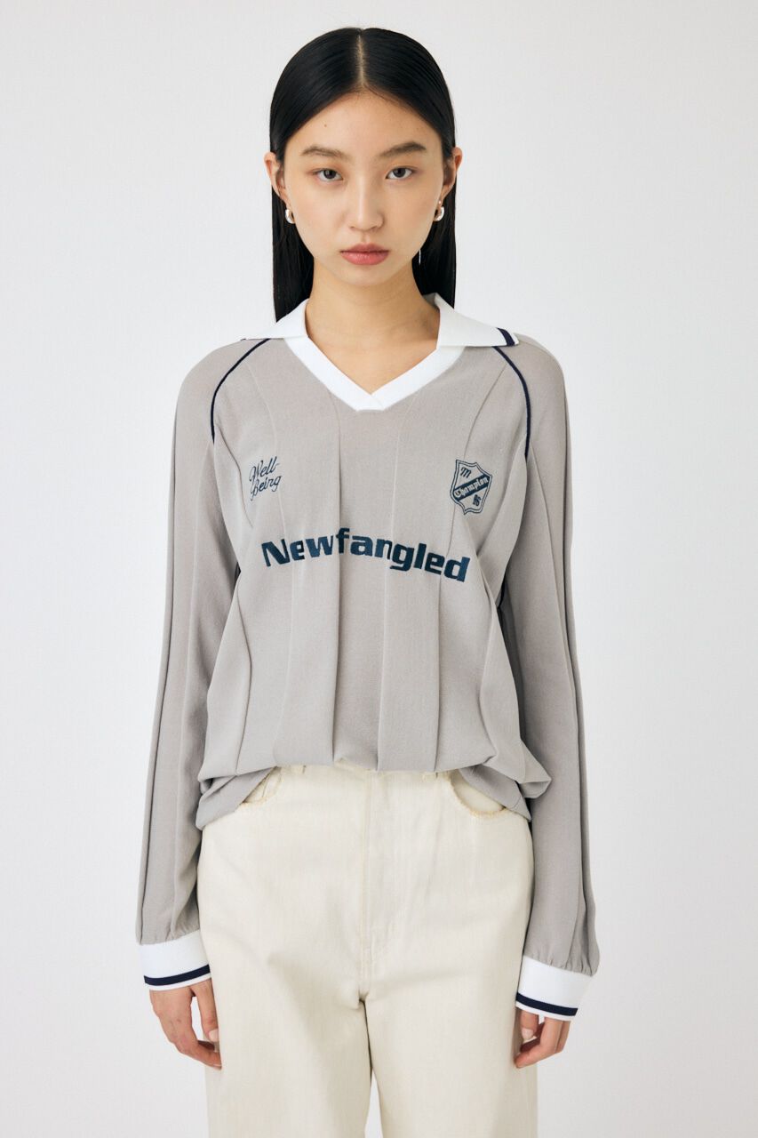 MOUSSY「KNIT ゲームシャツ」|ニット・セーター|