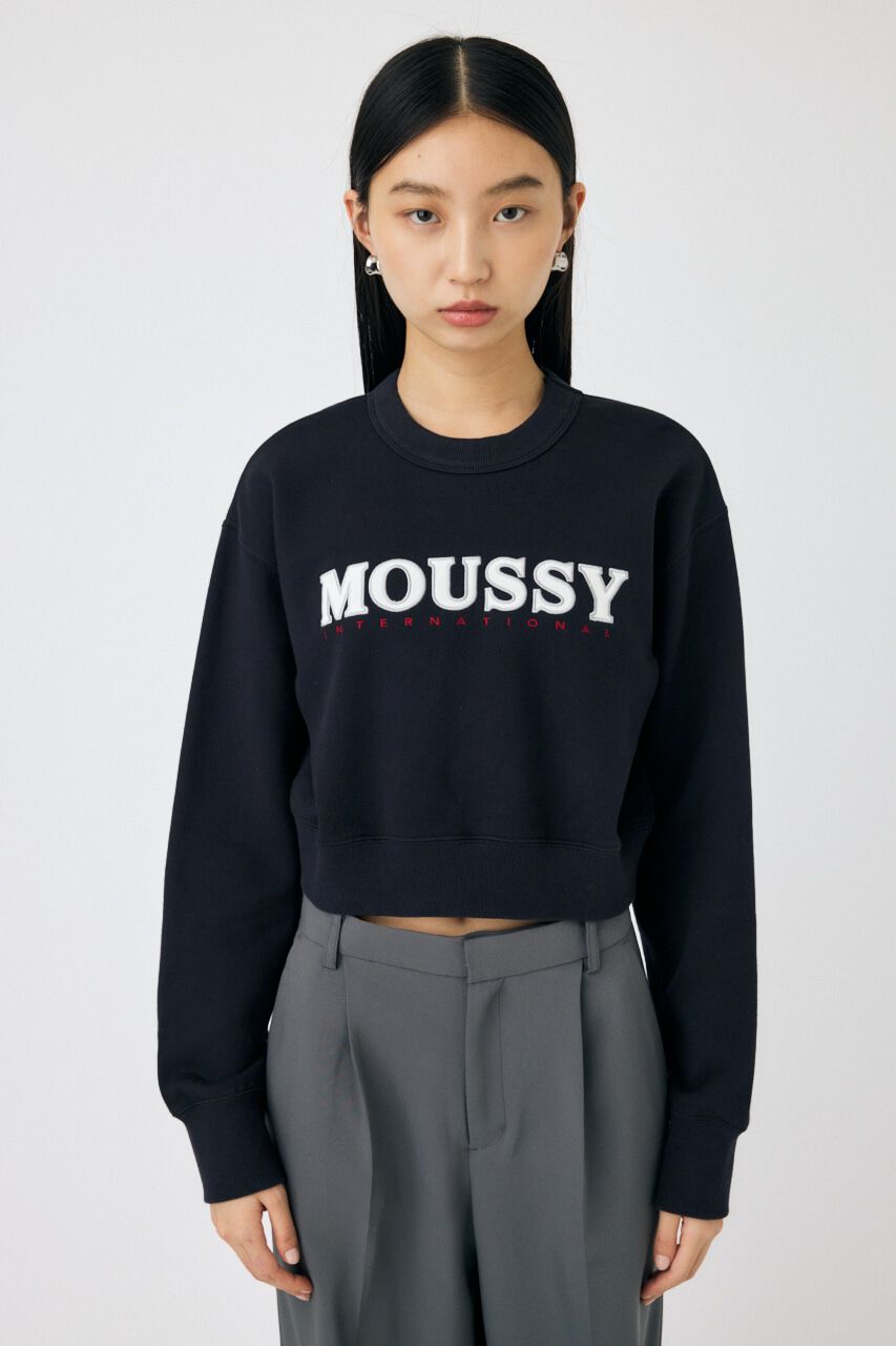 MOUSSY「MOUSSY TWILL アップリケ プルオーバー」|パーカー|