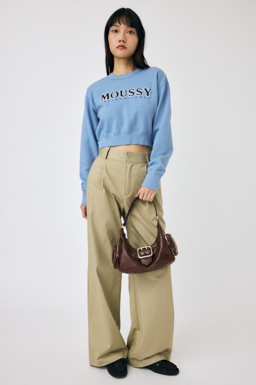 MOUSSY「MOUSSY TWILL アップリケ プルオーバー」|パーカー|