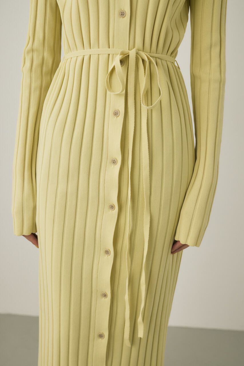 MOUSSY「2WAYニットワンピース　リサイクルポリエステル使用」|ワンピース|