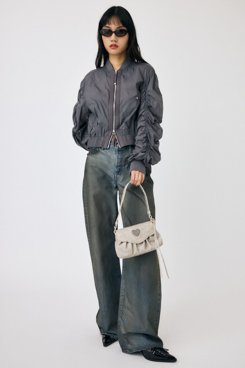 MOUSSY「FRONT ZIP FUNCTION ブルゾン」|ブルゾン・スタジャン|