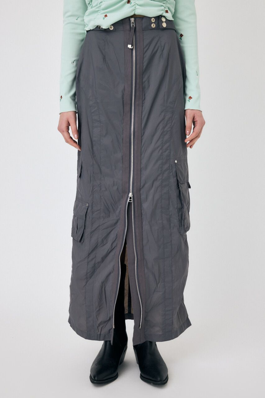 MOUSSY「FRONT ZIP FUNCTION スカート」|スカート|