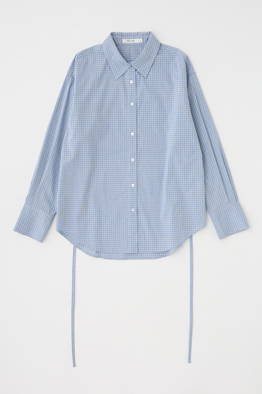MOUSSY「WAIST TIE OVER シャツ」|シャツ・ブラウス|
