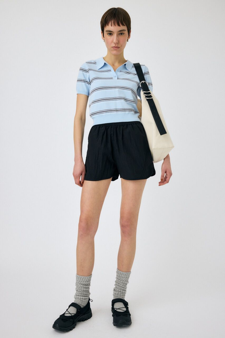 MOUSSY「BASIC KNIT ポロ」|ニット・セーター|