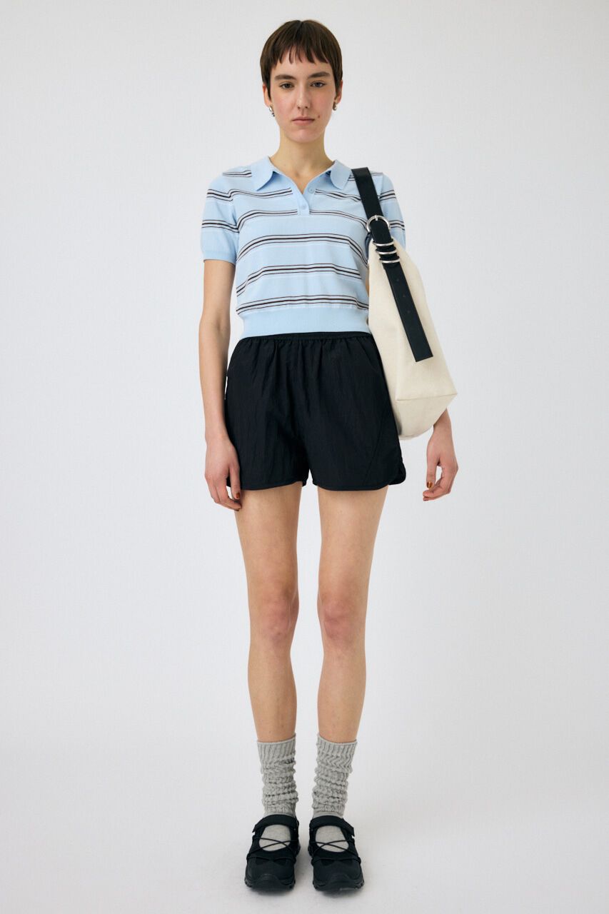 MOUSSY「BASIC KNIT ポロ」|ニット・セーター|