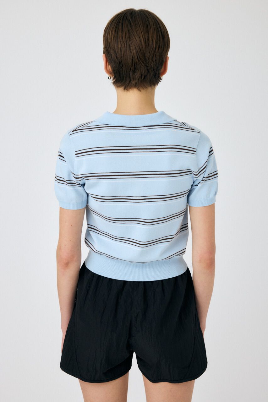 MOUSSY「BASIC KNIT ポロ」|ニット・セーター|