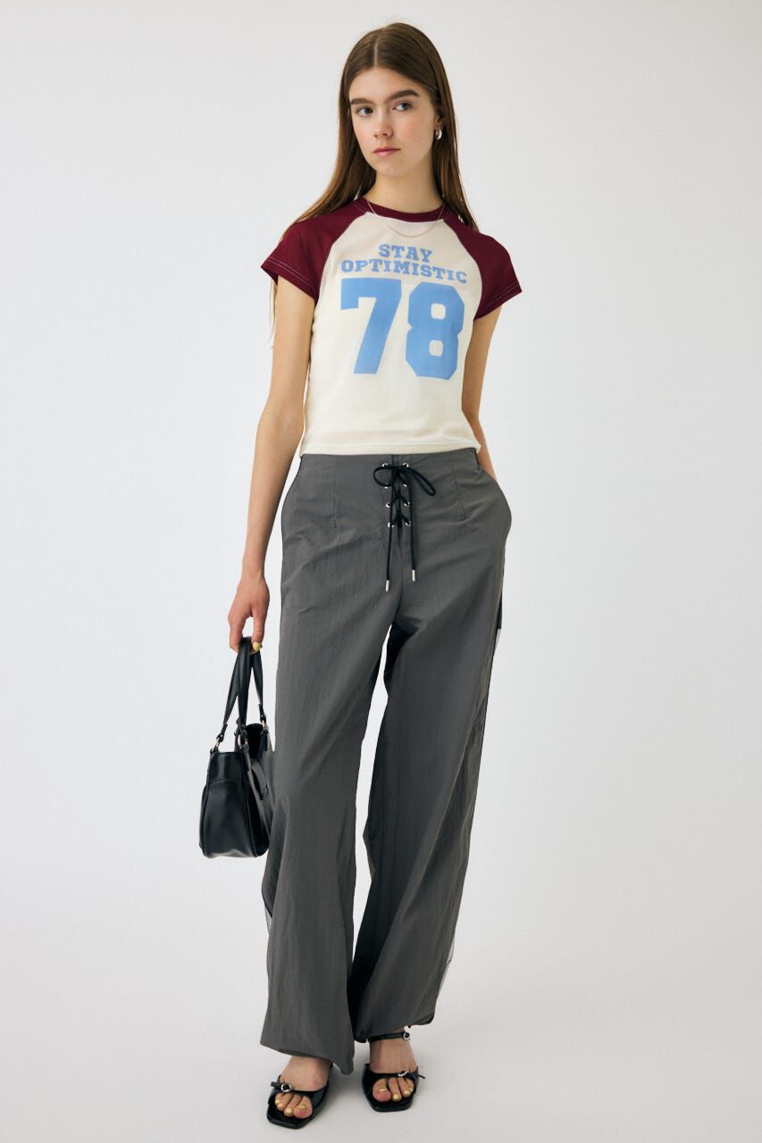 MOUSSY「NUMBERING シアー TEE」|Tシャツ・カットソー|