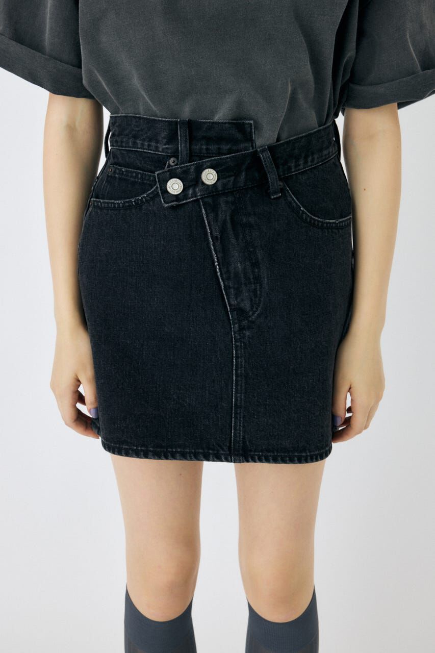 MOUSSY「CROSS WAIST ミニスカート」|スカート|