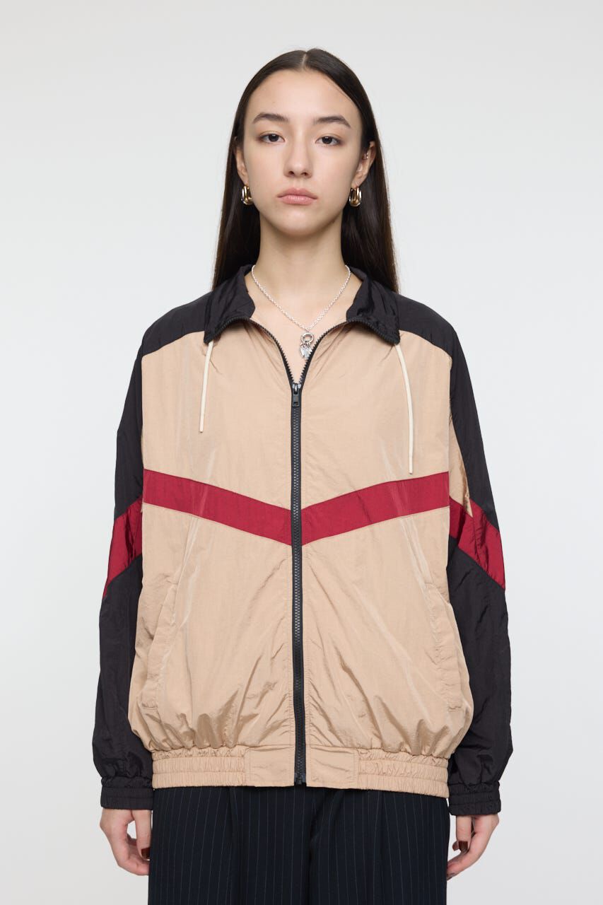 MOUSSY「SWITCHING NYLON ジャケット」|ブルゾン・スタジャン|