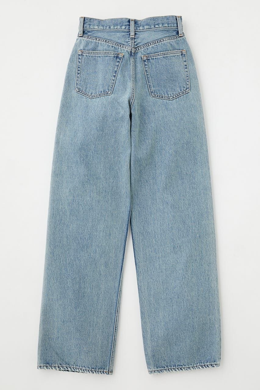 MOUSSY「HIGH WAIST STRAIGHT」|デニム|