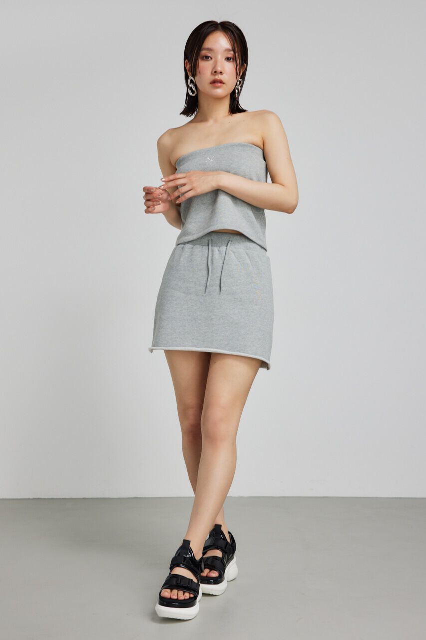 rienda「スウェットJ/WミニSK」|スカート|