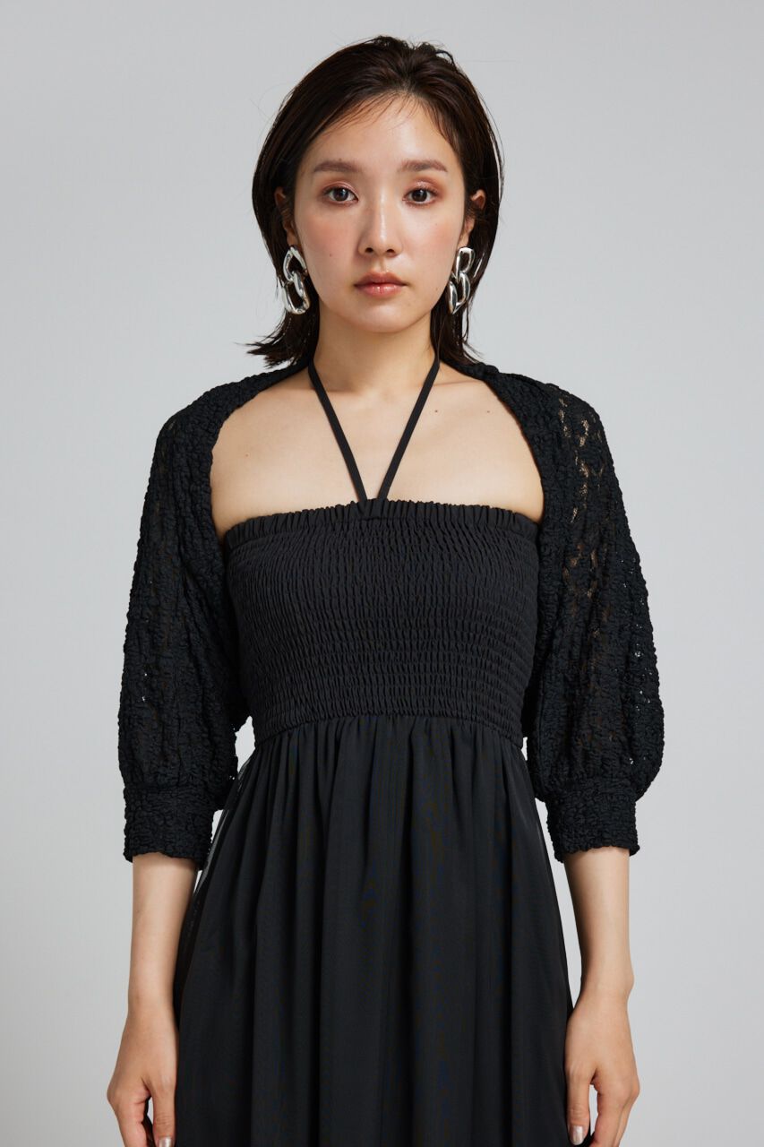 rienda「バンピーレースカーデ」|カーディガン|