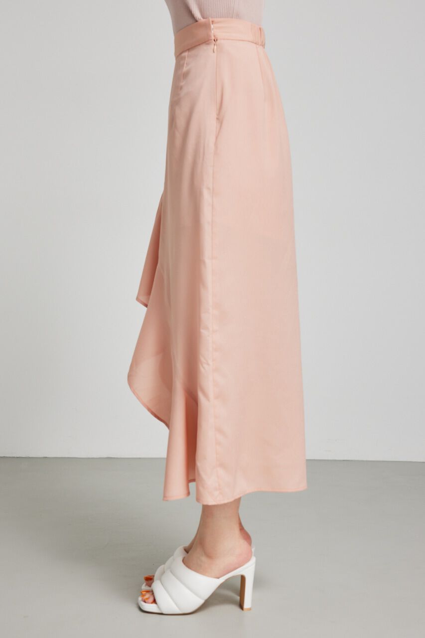 rienda「ラッフルフリルスリットジャストウエストスコショートパンツ」|スカート|