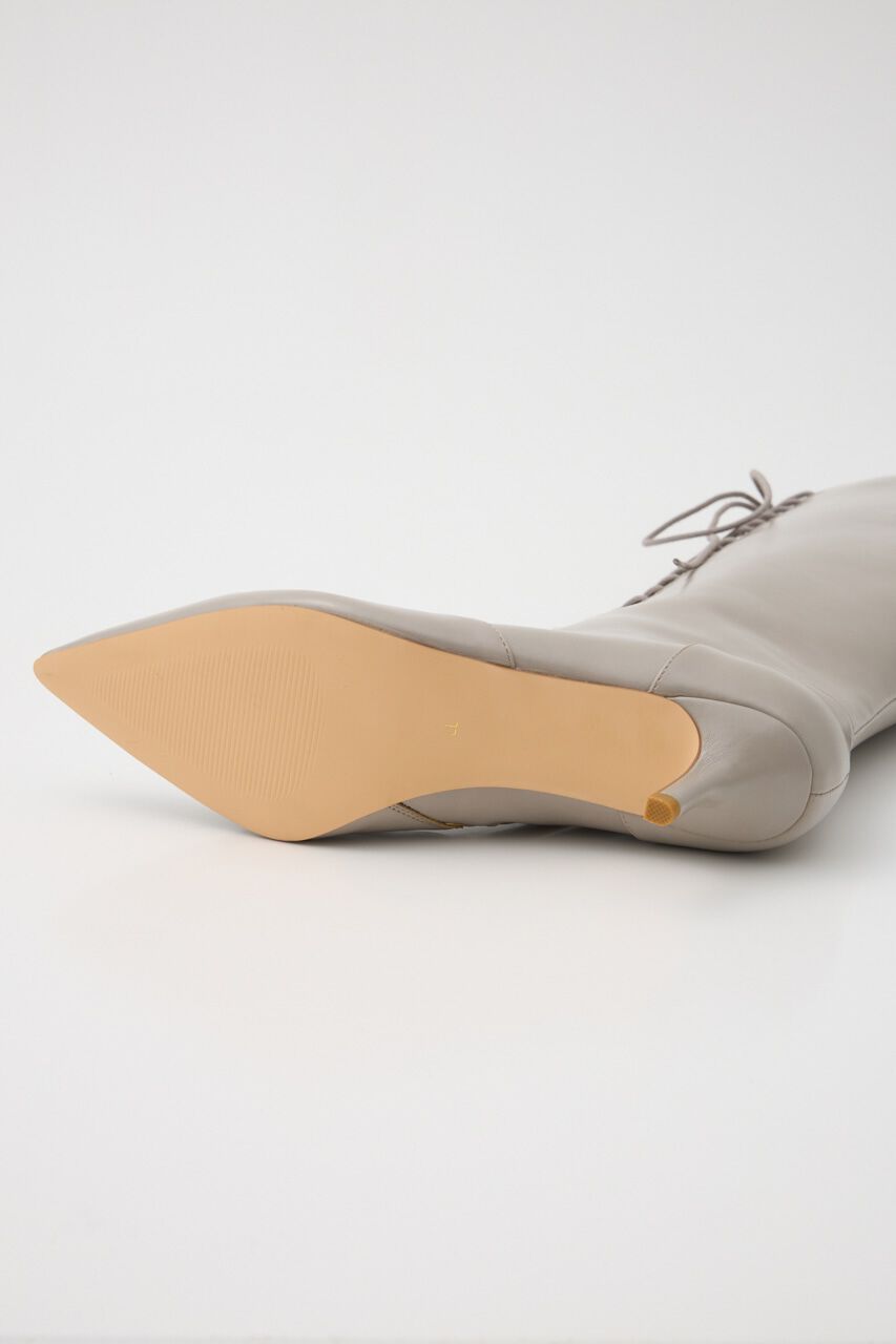 rienda「フロントレースアップロングブーツ」|その他|