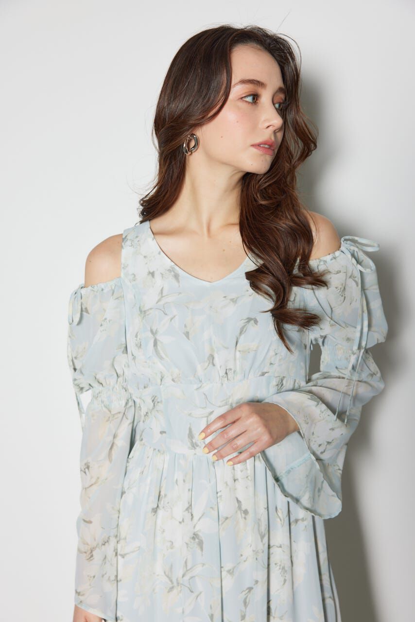 rienda「2WAYレースドッキングフレアワンピース」|ワンピース|