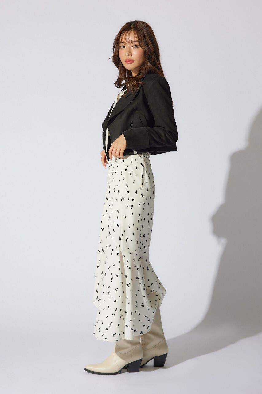 rienda「フェイクスエードライダースジャケット」|その他|