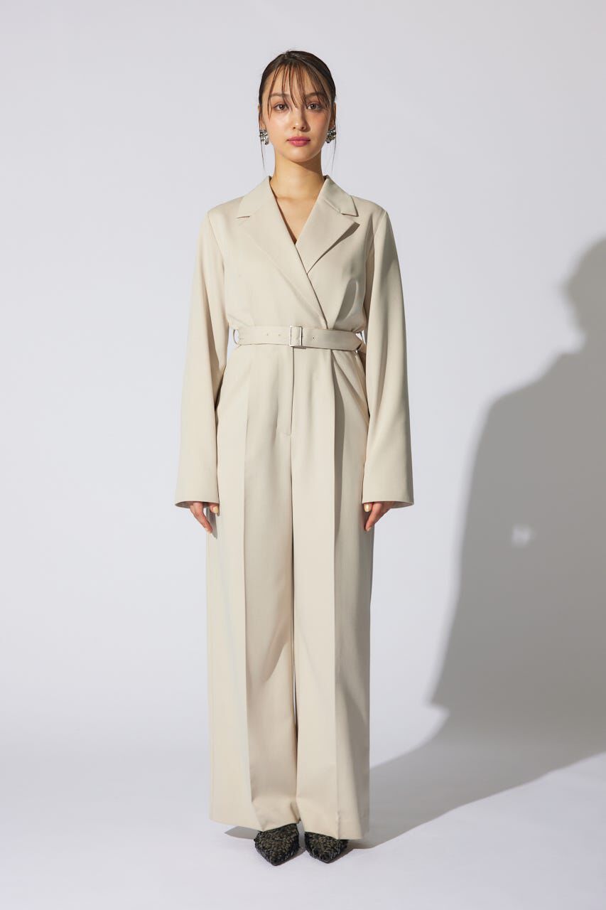 rienda「テーラードデザインロンパース」|ワンピース|