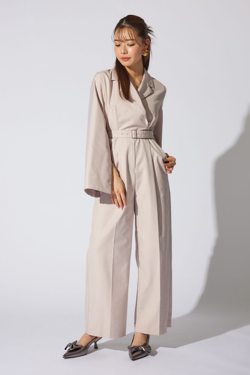 rienda「テーラードデザインロンパース」|ワンピース|