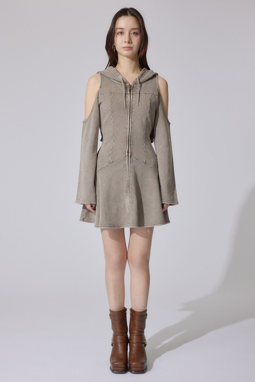 rienda「フードマーメイドワンピース」|ワンピース|