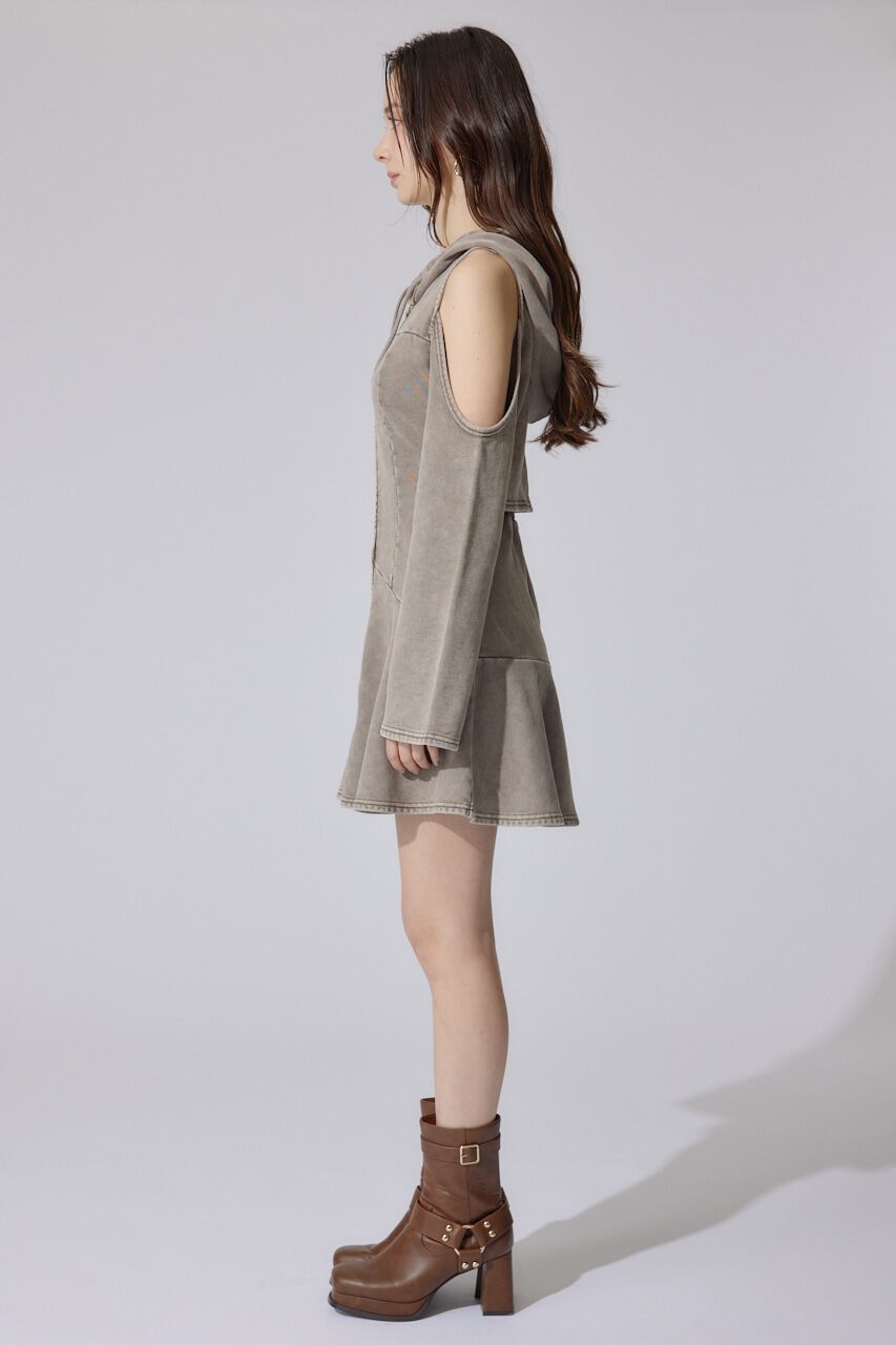 rienda「フードマーメイドワンピース」|ワンピース|